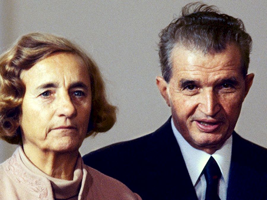 Nicolae si Elena Ceausescu z 